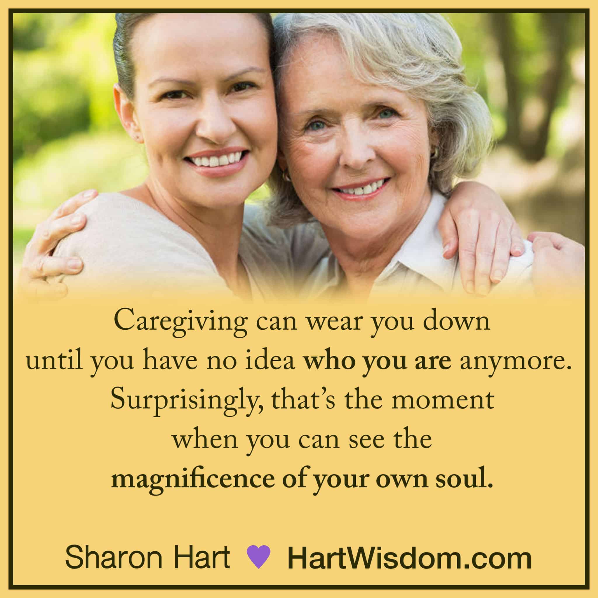 Sharon Hart Quotes Caregiving